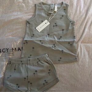 Quincy Mae Palm Print Set